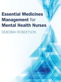 Cover image for Essential Medicines Management for Mental Health Nurses