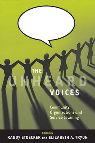 Cover image for The Unheard Voices: Community Organizations and Service Learning