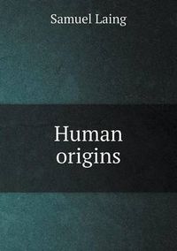 Cover image for Human origins