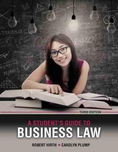 Cover image for A Student's Guide to Business Law