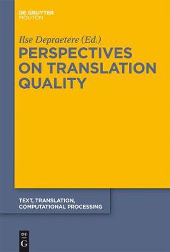 Cover image for Perspectives on Translation Quality