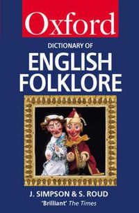Cover image for A Dictionary of English Folklore