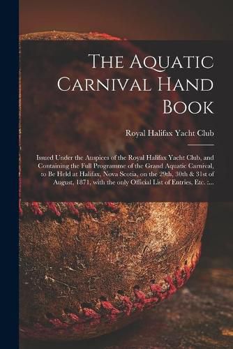 Cover image for The Aquatic Carnival Hand Book [microform]