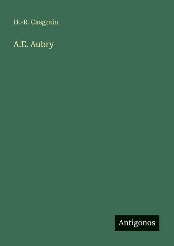 Cover image for A.E. Aubry