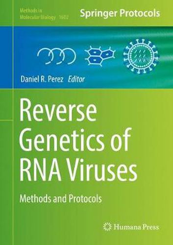 Cover image for Reverse Genetics of RNA Viruses: Methods and Protocols