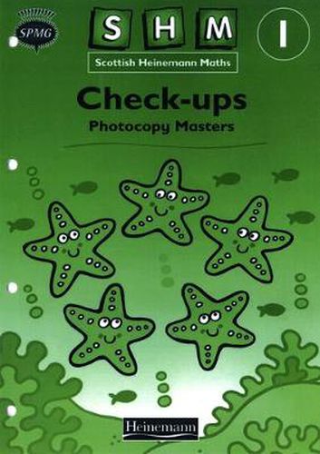 Cover image for Scottish Heinemann Maths 1, Check-up Workbook PCMs