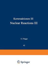 Cover image for Kernreaktionen III / Nuclear Reactions III