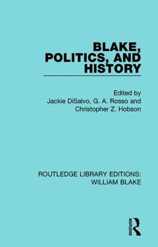 Cover image for Blake, Politics, and History