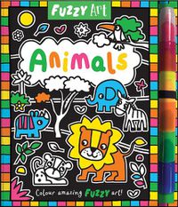 Cover image for Fuzzy Art Animals