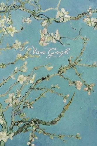 Cover image for Van Gogh: Almond Blossoms, Hardcover Journal Writing Notebook Diary with Dotted Grid, Lined, & Blank Vintage Paper Style Pages