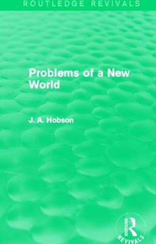 Cover image for Problems of a New World