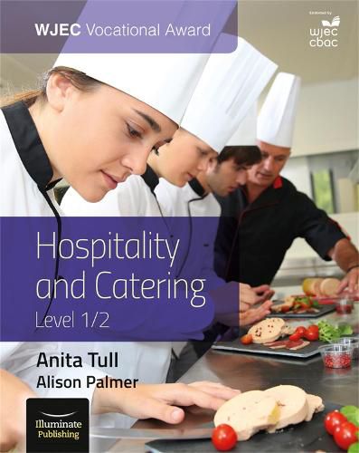 Cover image for WJEC Vocational Award Hospitality and Catering Level 1/2: Student Book