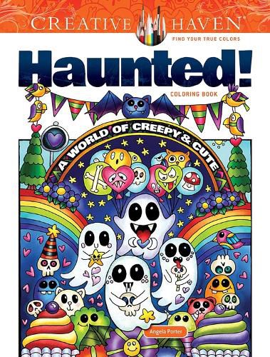 Cover image for Creative Haven Haunted! Coloring Book