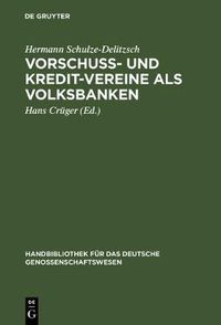 Cover image for Vorschuss- und Kredit-Vereine als Volksbanken