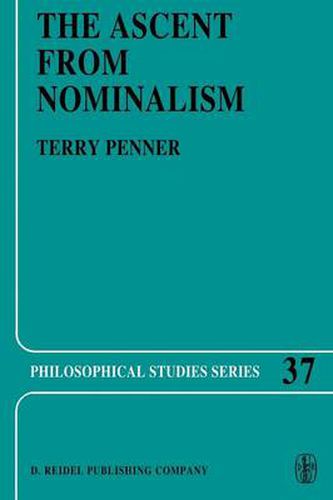 Cover image for The Ascent from Nominalism: Some Existence Arguments in Plato's Middle Dialogues