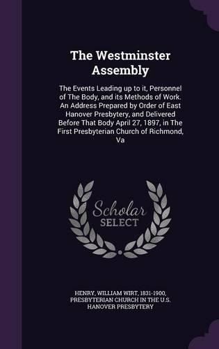 Cover image for The Westminster Assembly