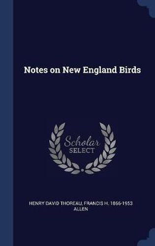 Notes on New England Birds