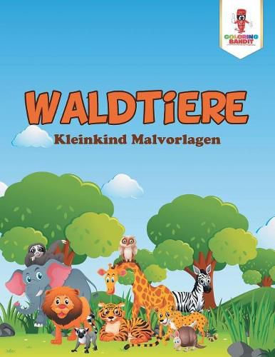 Waldtiere: Kleinkind Malvorlagen