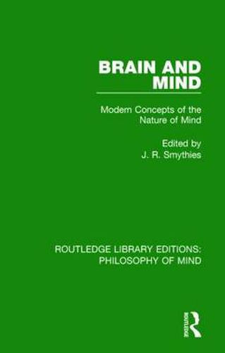 Cover image for Brain and Mind: Modern Concepts of the Nature of Mind