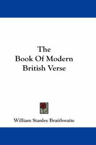 Cover image for The Book of Modern British Verse