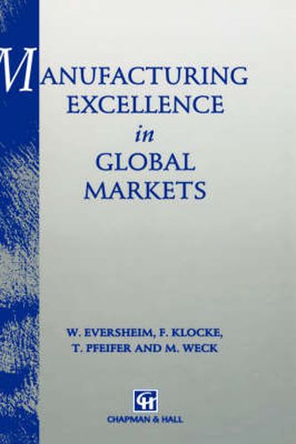 Cover image for Manufacturing Excellence in Global Markets