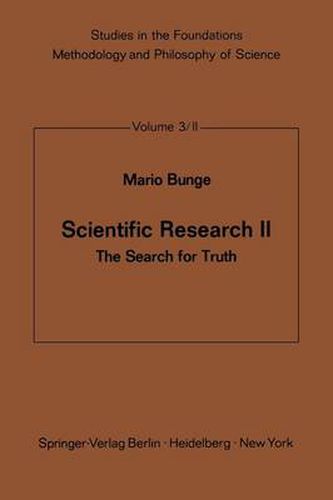 Cover image for Scientific Research II: The Search for Truth