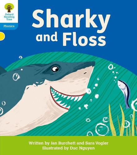 Cover image for Oxford Reading Tree: Floppy's Phonics Decoding Practice: Oxford Level 3: Sharky and Floss