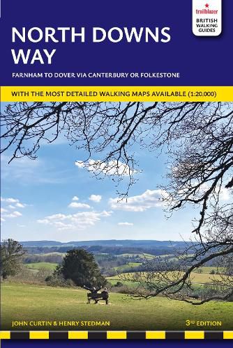 Cover image for North Downs Way Trailblazer Walking Guide 3e