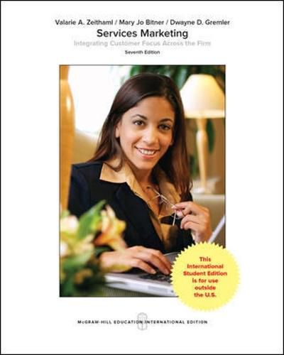 Cover image for Services Marketing: Integrating Customer Focus Across the Firm