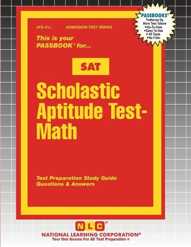 Cover image for Scholastic Aptitude Test (SAT) - Math