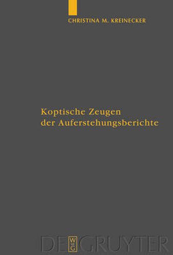 Cover image for Koptische Zeugen der Auferstehungsberichte