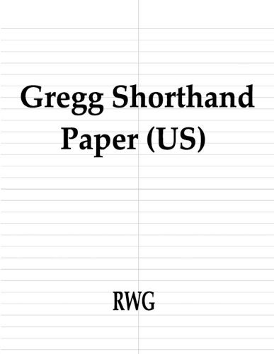Cover image for Gregg Shorthand Paper (US)