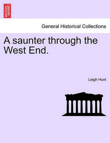 Cover image for A Saunter Through the West End.