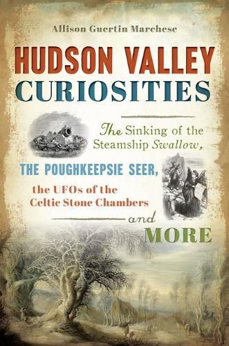 Cover image for Hudson Valley Curiosities: The Sinking of the Steamship Swallow, the Poughkeepsie Seer, the Ufos of the Celtic Stone Chambers and More