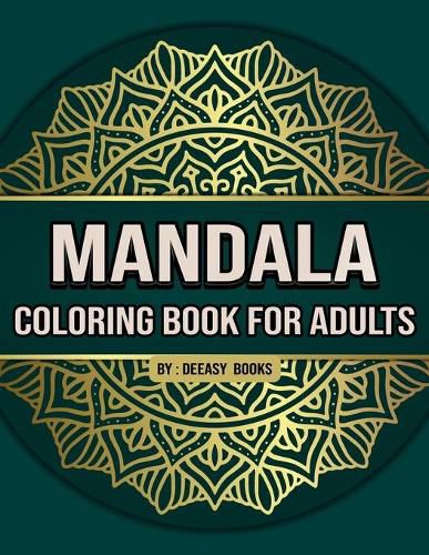 Cover image for Mandala Coloring Book for Adults