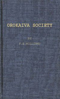 Cover image for Orokaiva Society.