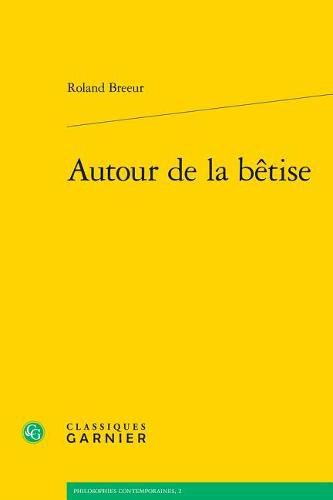 Cover image for Autour de la Betise