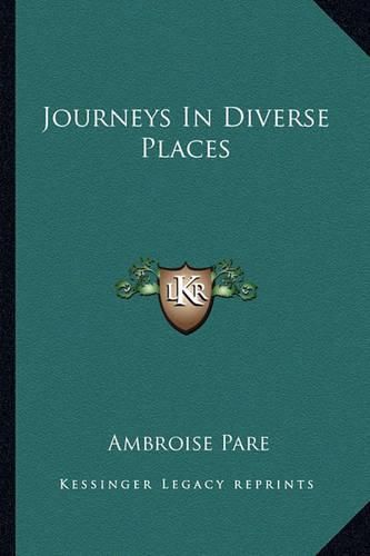 Cover image for Journeys in Diverse Places