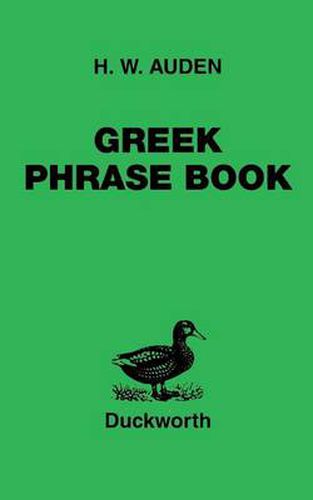 Cover image for Greek Phrase Book