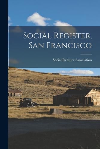 Cover image for Social Register, San Francisco