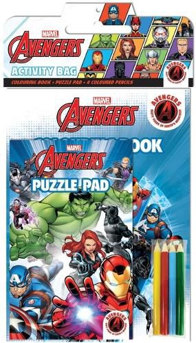 Cover image for Avengers 60th Anniversary: Activity Bag (Marvel)