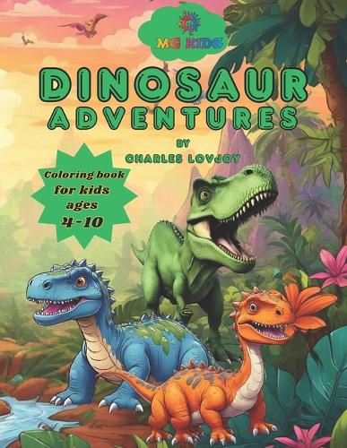 Cover image for MG Kids Dinosaur Adventures