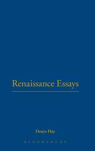 Cover image for Renaissance Essays