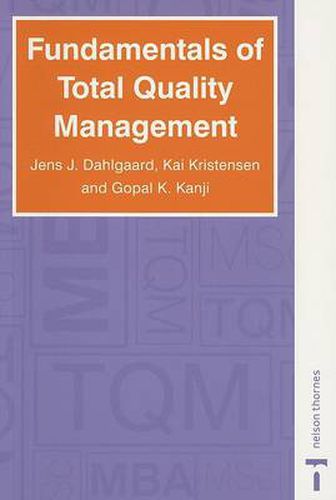 Cover image for Fundamentals of Total Quality Management