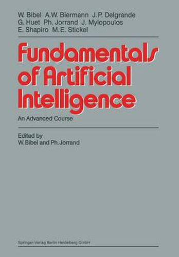 Cover image for Fundamentals of Artificial Intelligence: An Advanced Course