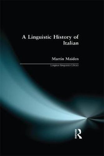 Cover image for Linguistic History of Italian, A