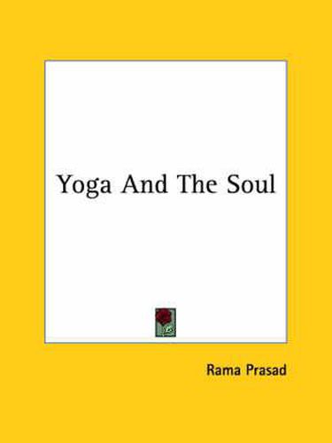 Cover image for Yoga and the Soul