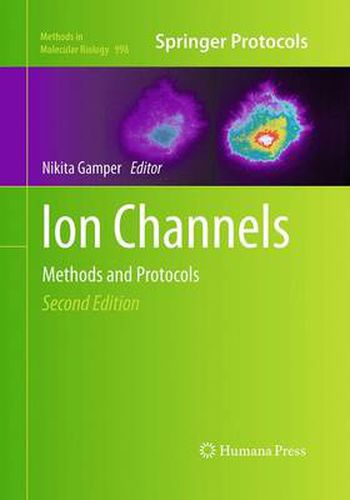 Cover image for Ion Channels: Methods and Protocols