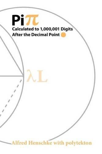 Cover image for Pi: Calculated to 1,000,001 Digits After the Decimal Point