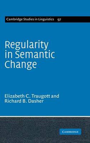 Cover image for Regularity in Semantic Change